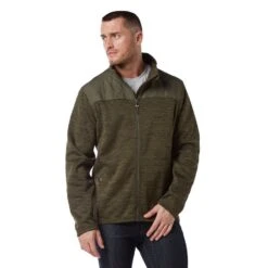 Men’s Quilt Full-Zip Fleece -Fashionable Men's Clothing Store go 122978 z