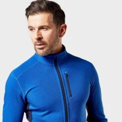 Icebreaker Men's RealFleece™ Merino Descender Long Sleeve Full Zip Jacket -Fashionable Men's Clothing Store go 163112 e