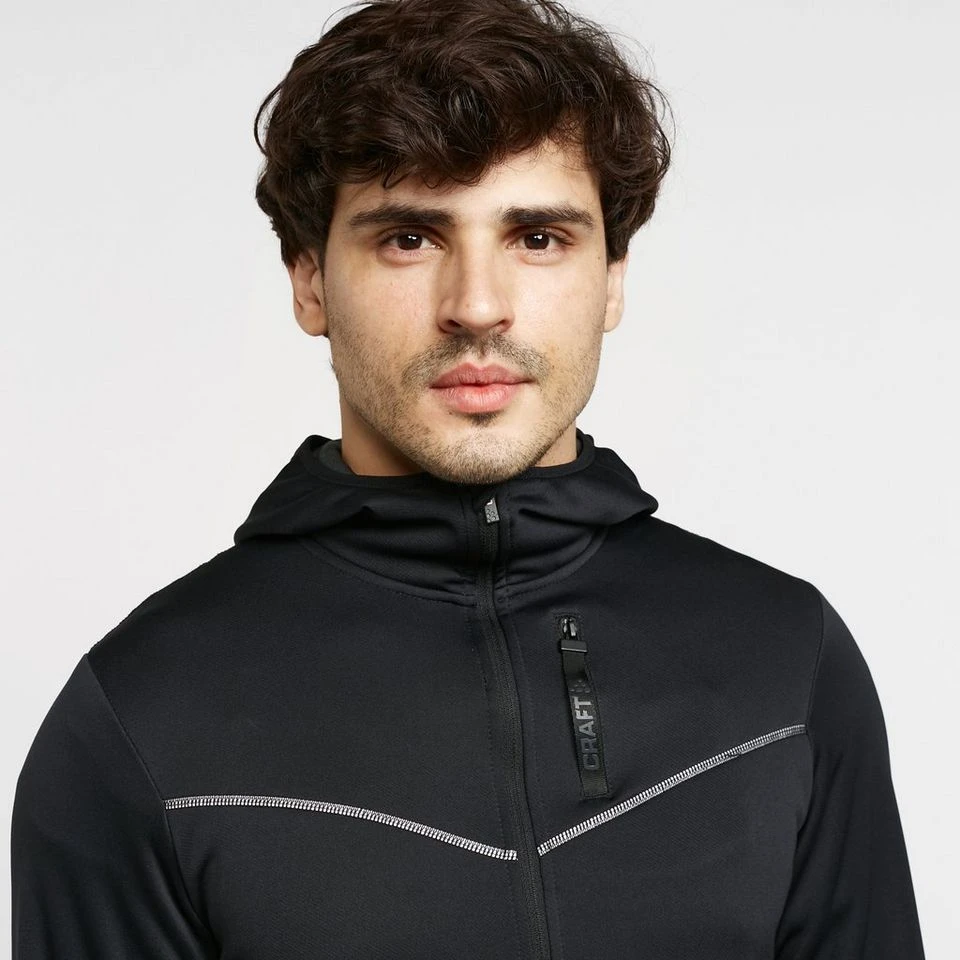 Craft Men's Eaze FZ Sweat Hood Jacket 2 Craft Men's Eaze FZ Sweat Hood Jacket - Image 2