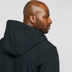 Men's Hooded Softshell Jacket -Fashionable Men's Clothing Store go 366366 e