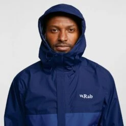 Rab Men’s Downpour ECO Waterproof Jacket -Fashionable Men's Clothing Store go 408420 d