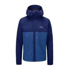 Rab Men’s Downpour ECO Waterproof Jacket -Fashionable Men's Clothing Store go 408420 u
