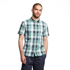 Men’s Dunster Short Sleeve Organic Cotton Shirt -Fashionable Men's Clothing Store go 521405 z