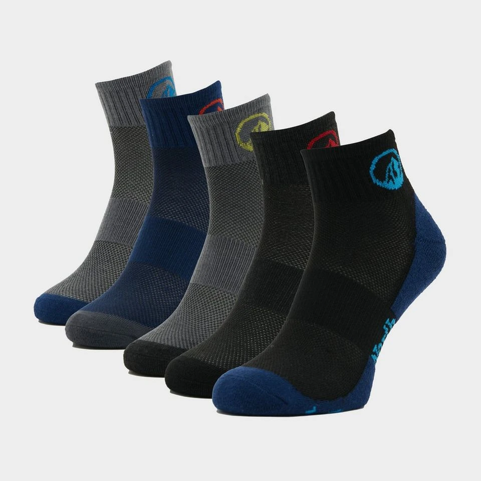 Unisex Trail Running Socks 5 Pack 1 Unisex Trail Running Socks 5 Pack