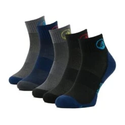 Unisex Trail Running Socks 5 Pack 11 Unisex Trail Running Socks 5 Pack -Fashionable Men's Clothing Store go 523788 z