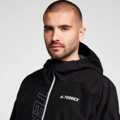 Adidas TERREX Men’s Gore-Tex Paclite Rain Jacket -Fashionable Men's Clothing Store go 526843 f