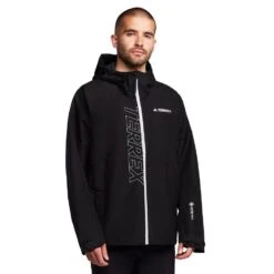 Adidas TERREX Men’s Gore-Tex Paclite Rain Jacket -Fashionable Men's Clothing Store go 526843 z