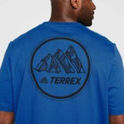 Adidas TERREX Men’s Mountain Graphic T-Shirt -Fashionable Men's Clothing Store go 526869 e