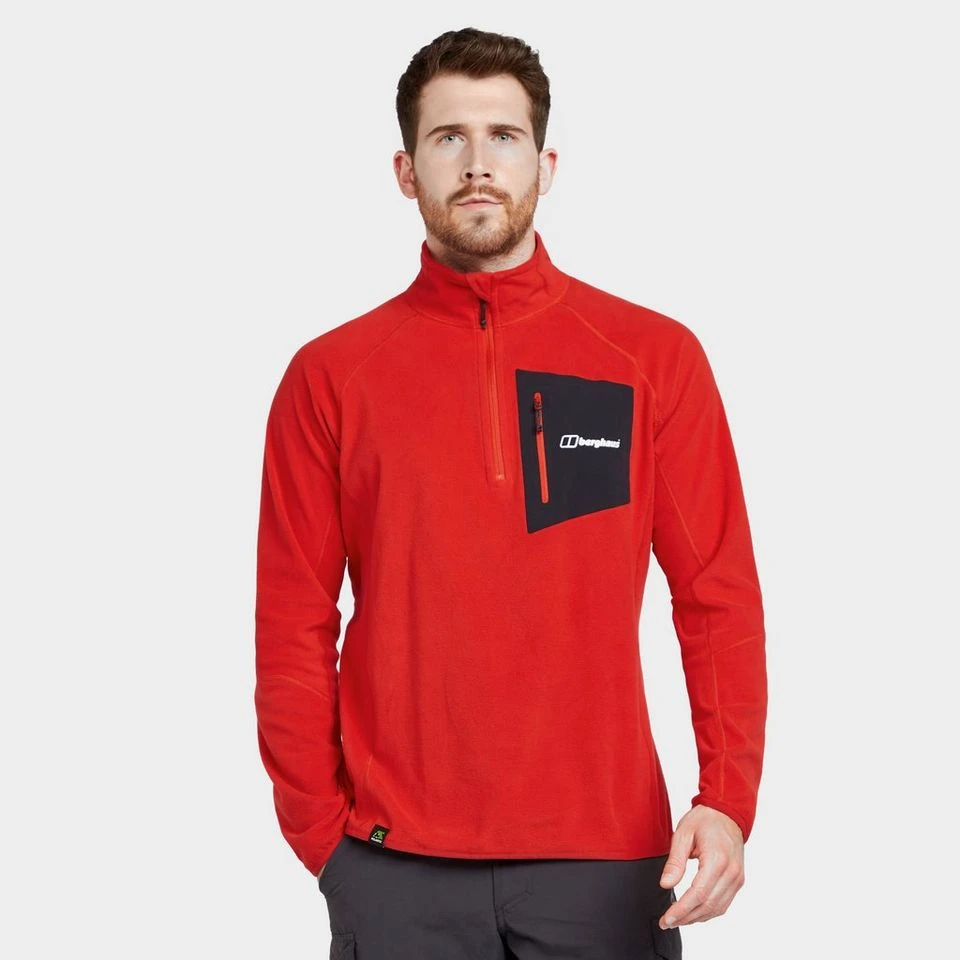 Berghaus Men’s Kedron Eco Half Zip Fleece 1 Berghaus Men’s Kedron Eco Half Zip Fleece