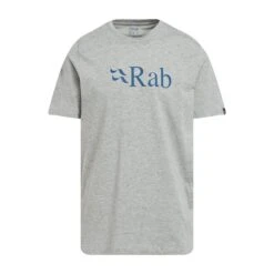 Rab Men’s Stance Logo Short Sleeved T-Shirt -Fashionable Men's Clothing Store go 613150 u